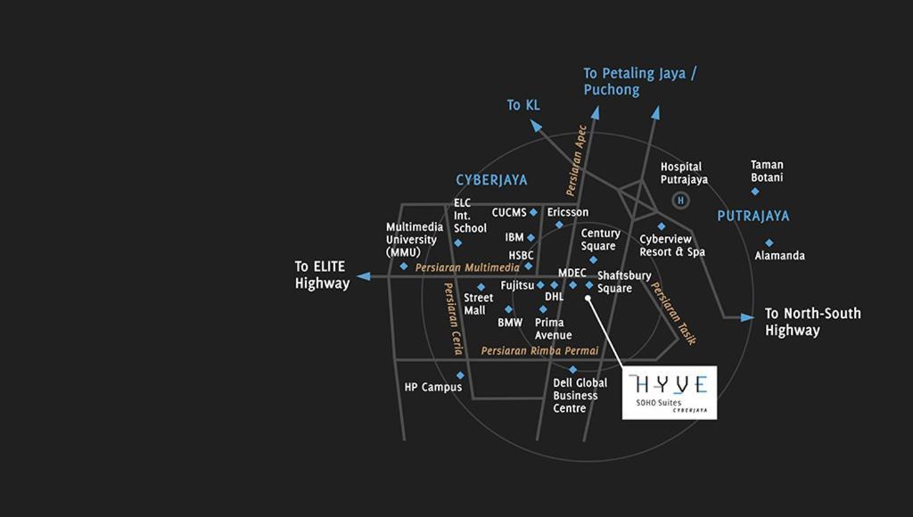 10Am-6Pm, Same Day Check In And Check Out, Work From Home, The Hyve-Cyberjaya, Private Studio By Flexihome-My Экстерьер фото